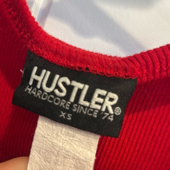 ULTRA RARE Hustler Hollywood Tank - Larry Flint Era VTG - Picture 7 of 7